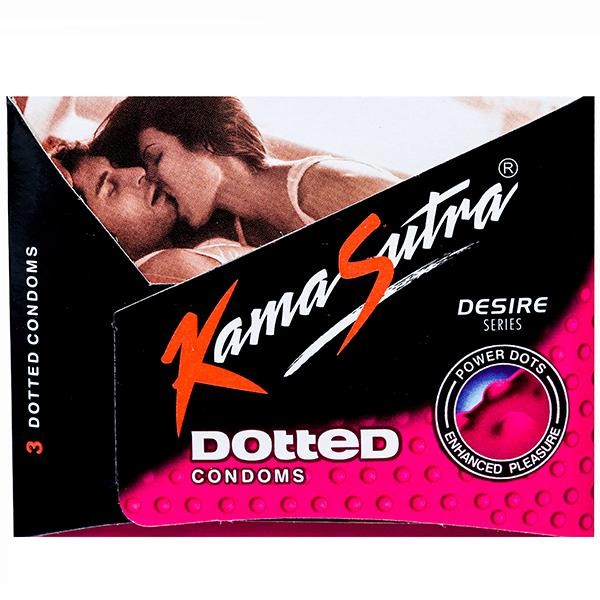 KamaSutra Dotted Condom (3 Condom)