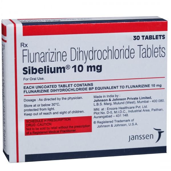 Sibelium 10Mg Tablet