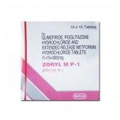 Zoryl MP 1 Tablet ER (15 Tablet)