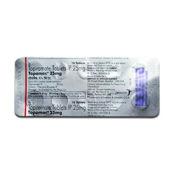 Topamac 25Mg Tablet