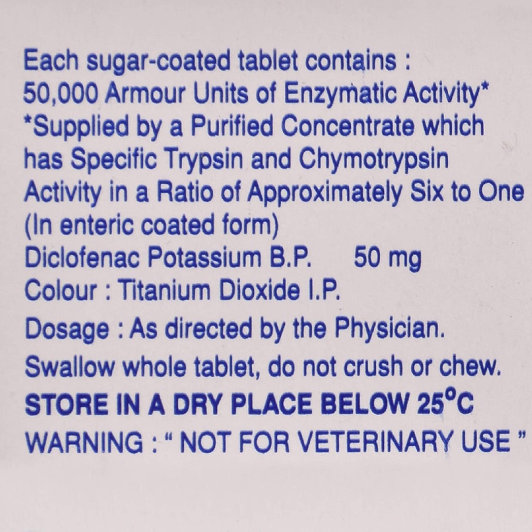 Chymoral Plus Tablet
