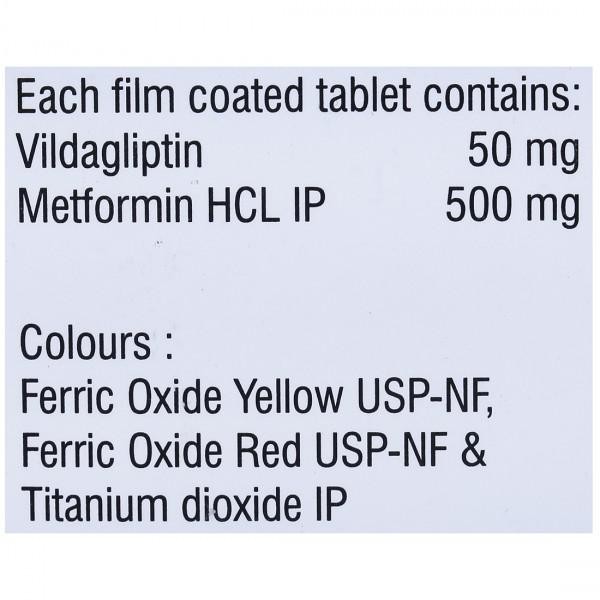 Vildamac M 50/500 Tablet