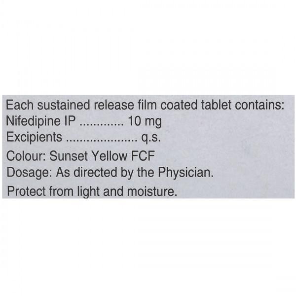 Nicardia Retard 10 Tablet SR