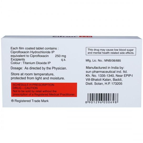 Cifran 250 Tablet