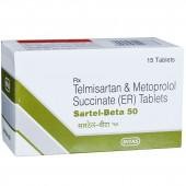 Sartel Beta 50 Tablet ER