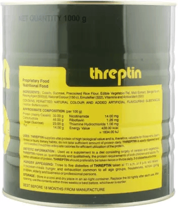 Threptin High Calorie Protein Vanilla Diskette (1 Kg)