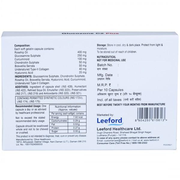 Glucozone C2 Plus Softgels Capsule