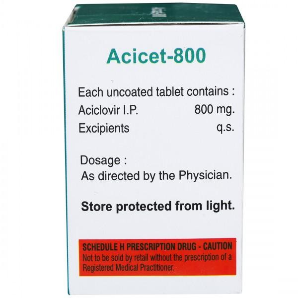 Acicet 800Mg Tablet