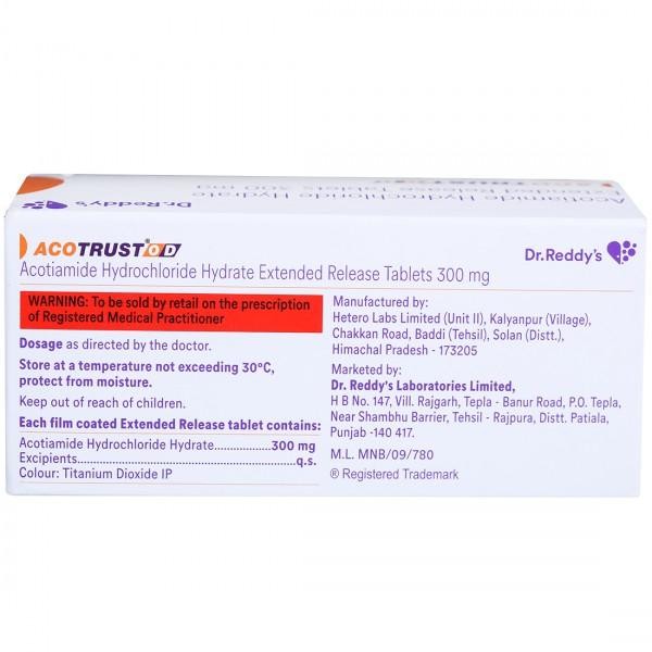 Acotrust OD 300Mg Tablet ER