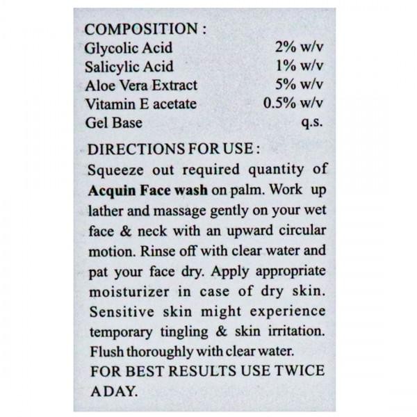Acquin Face Wash Gel