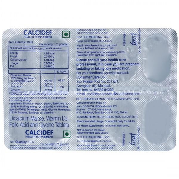 Calcidef Tablet