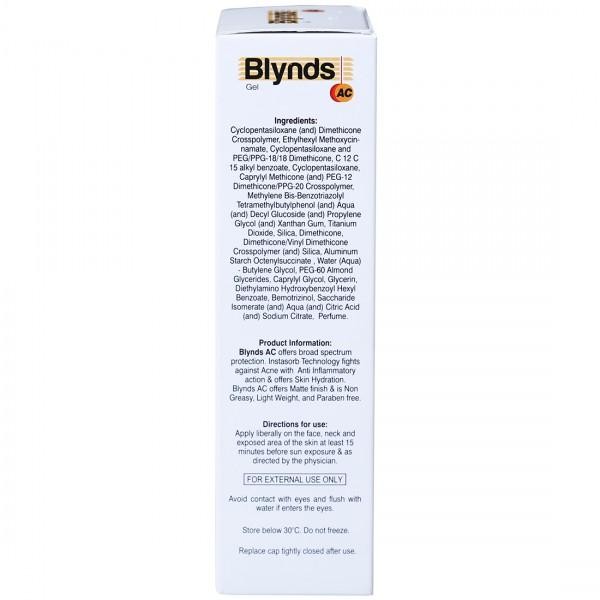 Blynds Ac Spf 30+ Pa+++ Sunscreen Gel