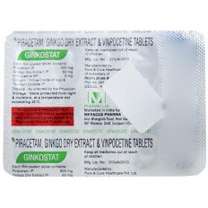 Ginkostat 60Mg/800Mg/5Mg Tablet