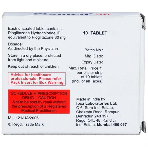 Piomed 30 Tablet