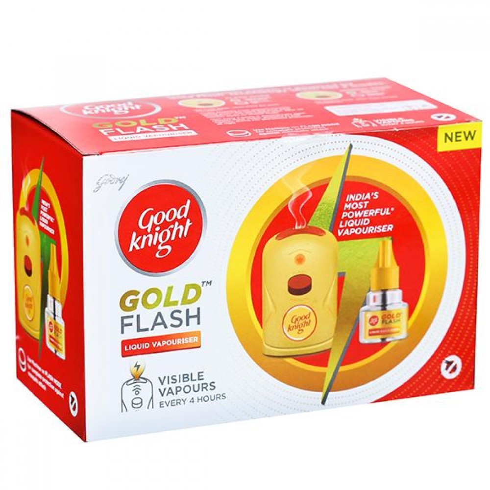 Good Knight Gold Flash Machine with Gold Flash Refill