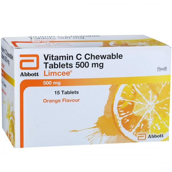 Limcee Chewable Tablet Orange (15 Tablet)
