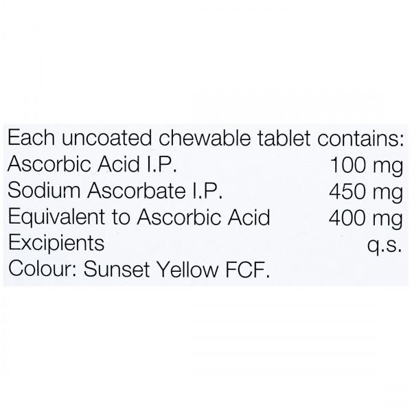 Limcee Chewable Tablet Orange (15 Tablet)