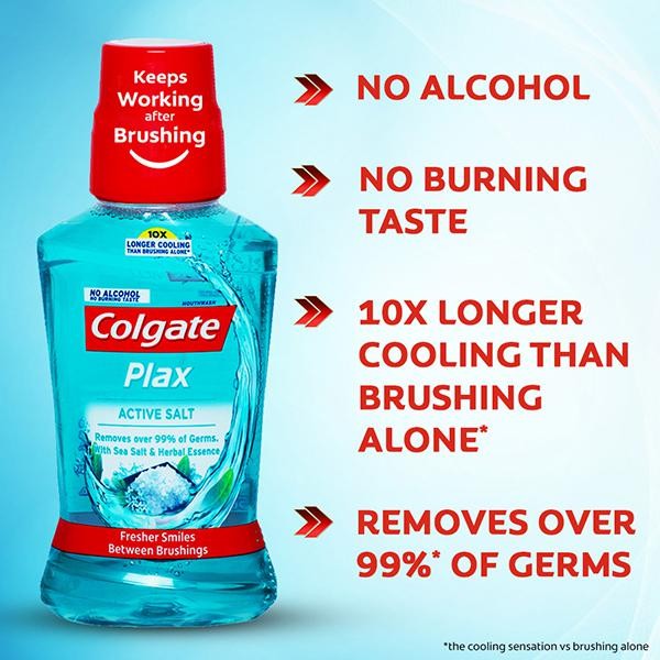 Colgate Plax Active Salt Mouth Wash