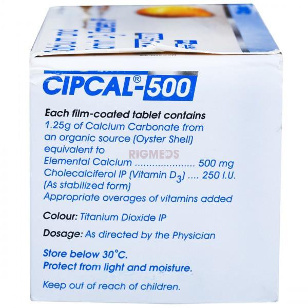 Cipcal 500 Tablet