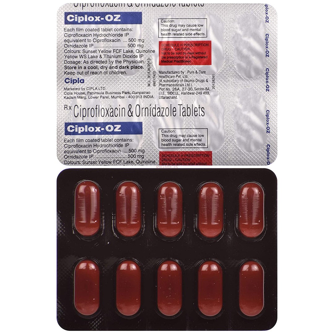 Ciplox OZ Tablet