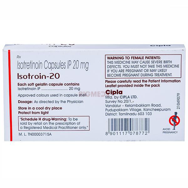 Isotroin 20 Capsule