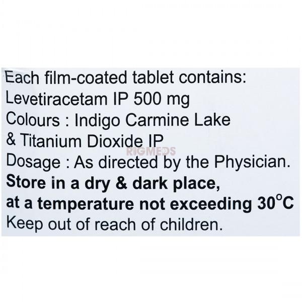 Levacetam 500 Tablet