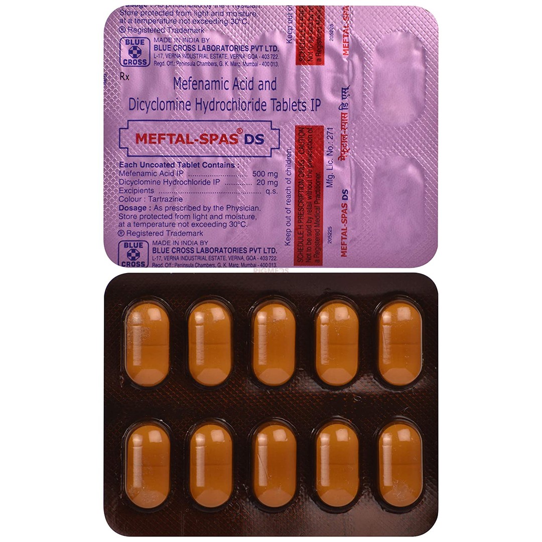 Meftal Spas DS Tablet