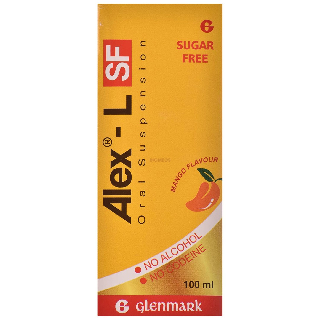 Alex L Cough Syrup Sugar Free