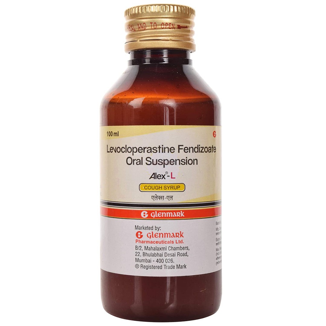 Alex L Cough Syrup Sugar Free