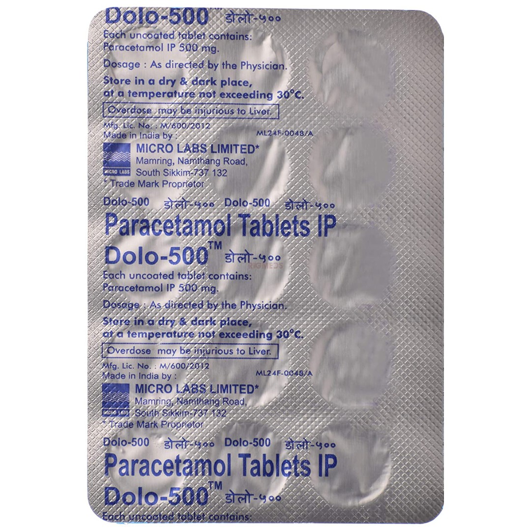 Dolo 500 Tablet