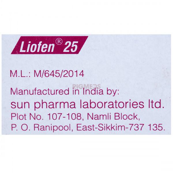 Liofen 25 Tablet