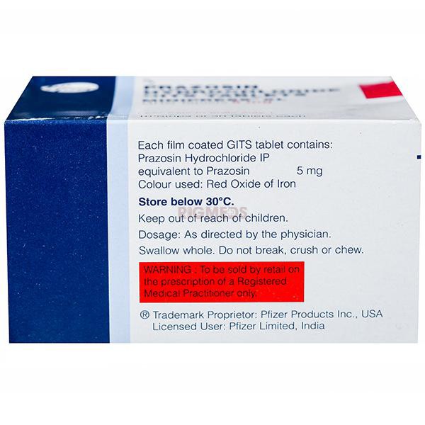 Minipress XL 5Mg Tablet