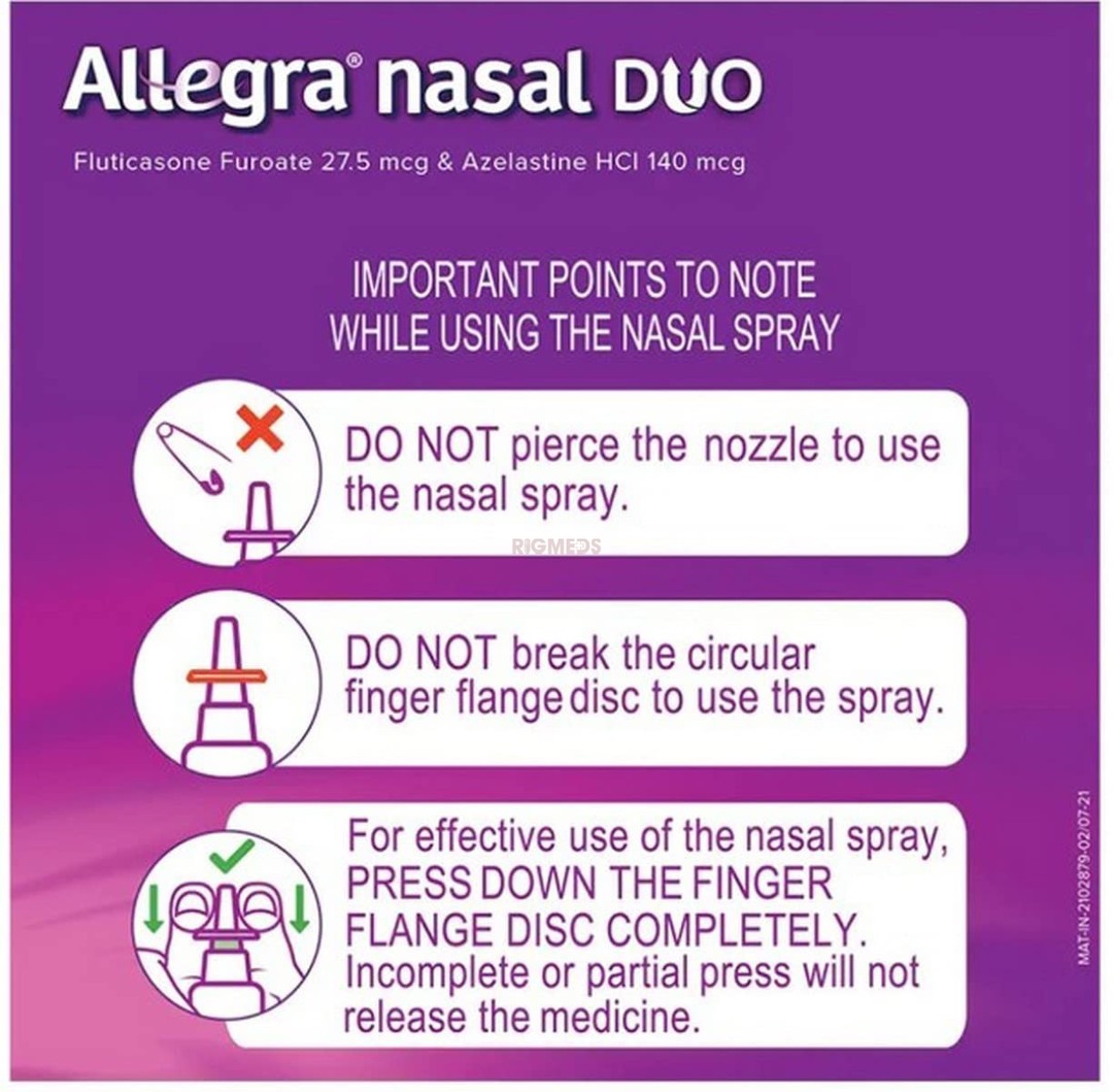 Allegra Nasal Duo Spray