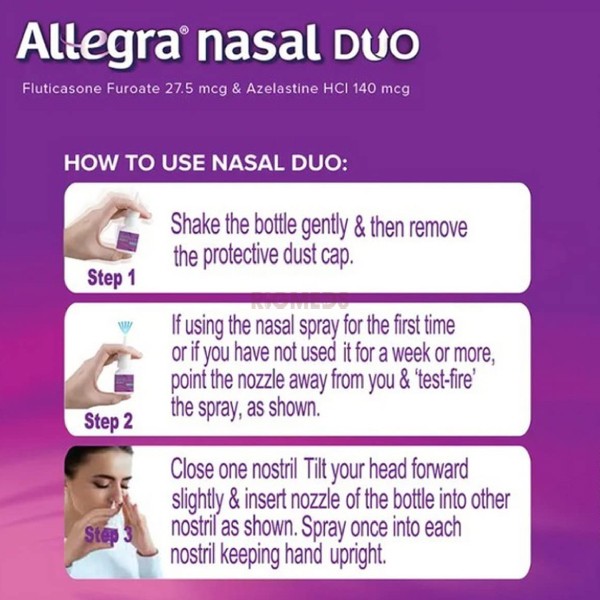 Allegra Nasal Duo Spray