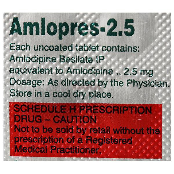 Amlopres 2.5 Tablet