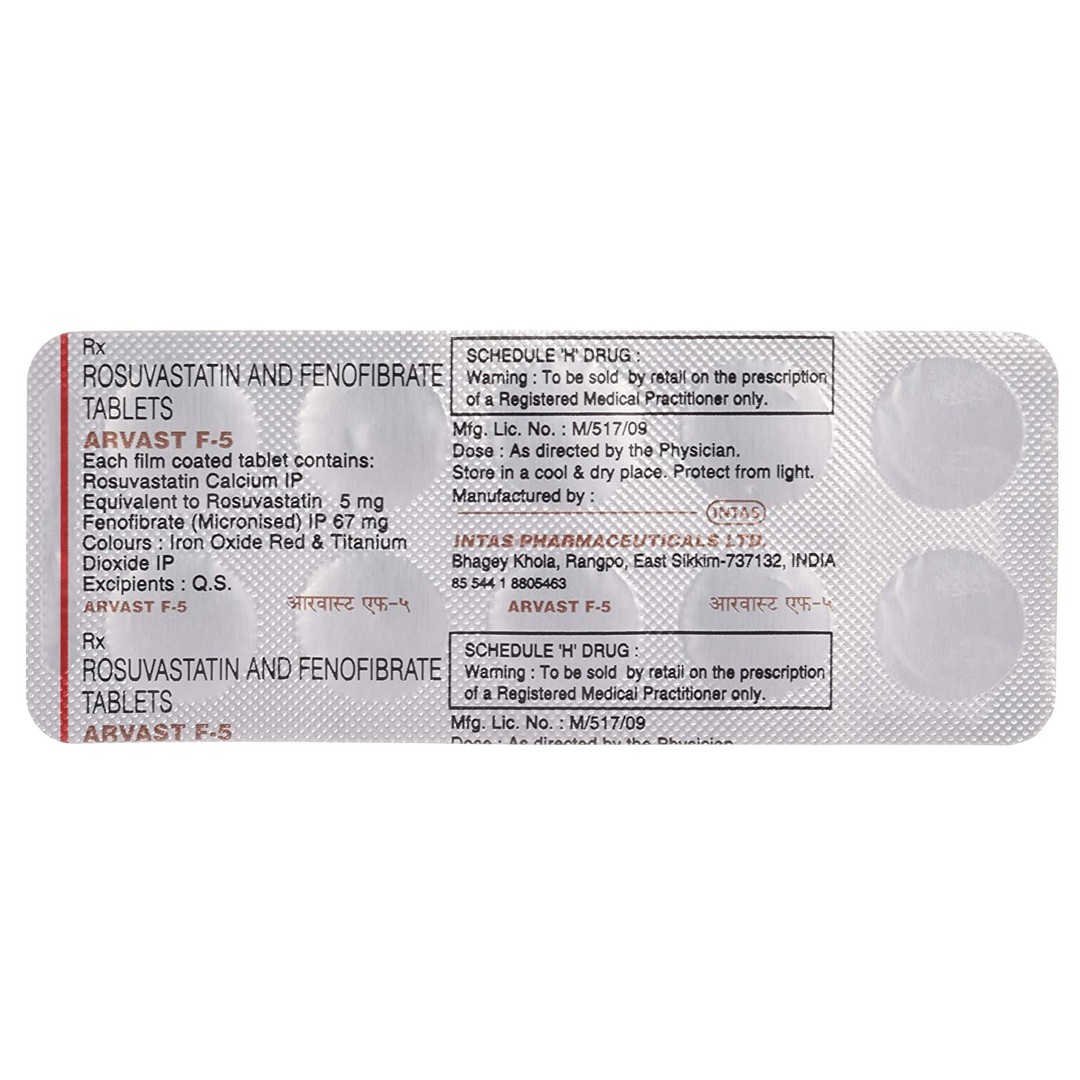 Arvast F 5 Tablet