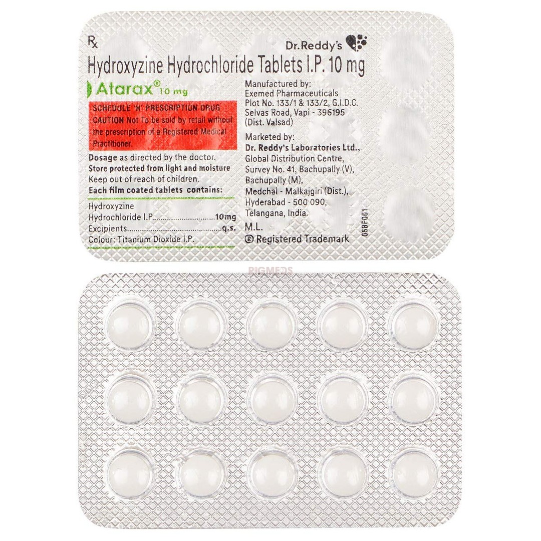 Atarax 10Mg Tablet
