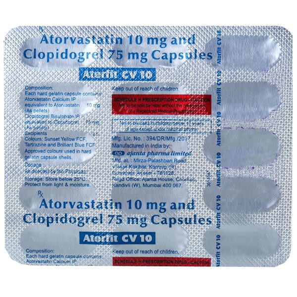 Atorfit CV 10 Capsule