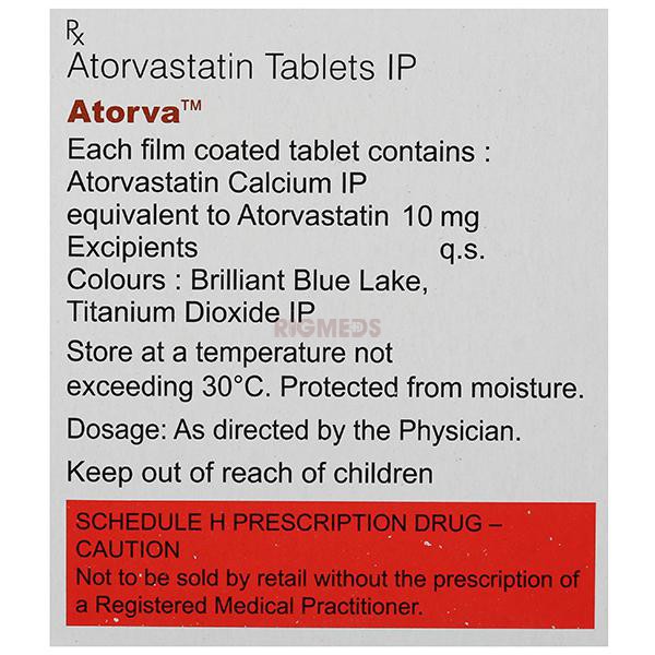 Atorva 10 Tablet