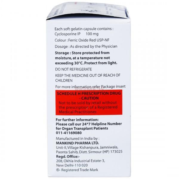 Panimun Bioral 100Mg Capsule