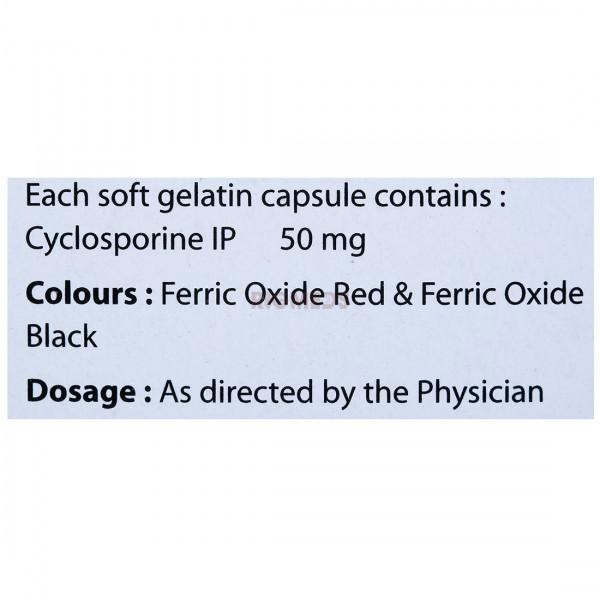 Panimun Bioral 50Mg Capsule