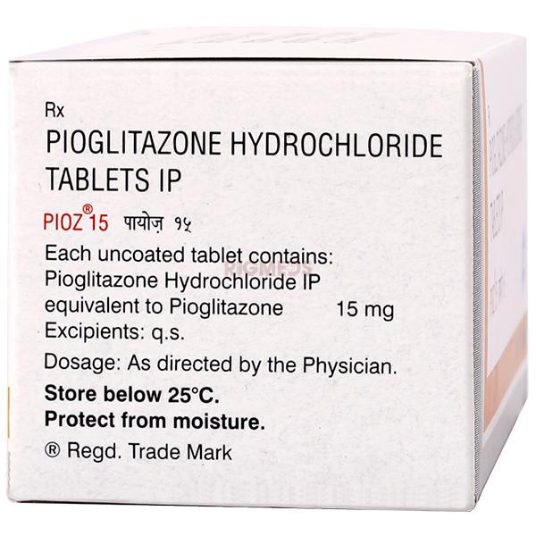 Pioz 15 Tablet