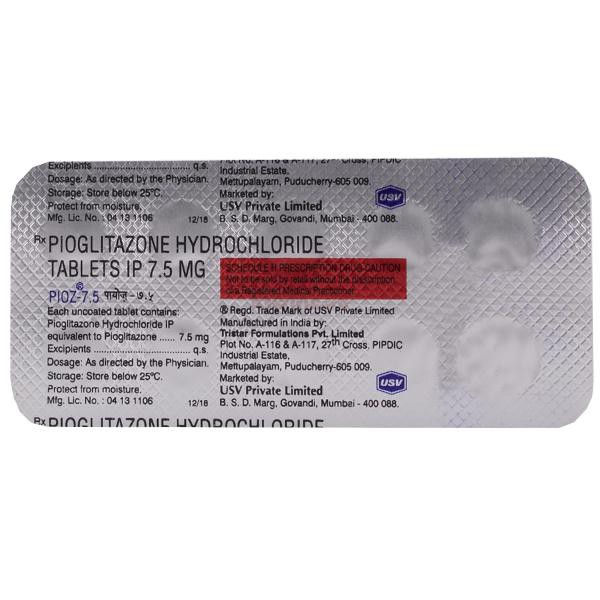 Pioz 7.5 Tablet