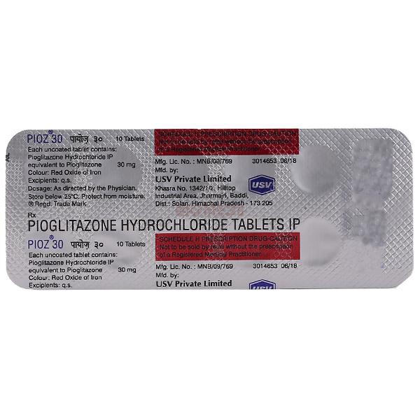 Pioz 30 Tablet