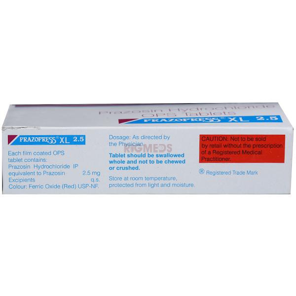 Prazopress XL 2.5 Tablet OPS
