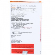 Diamicron XR Mex 60/1000 Tablet ER