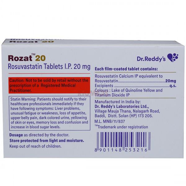 Rozat 20 Tablet
