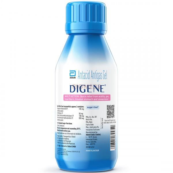 Digene Acidity & Gas Relief Gel Mint (200ml)
