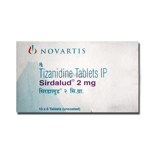 Sirdalud 2Mg Tablet