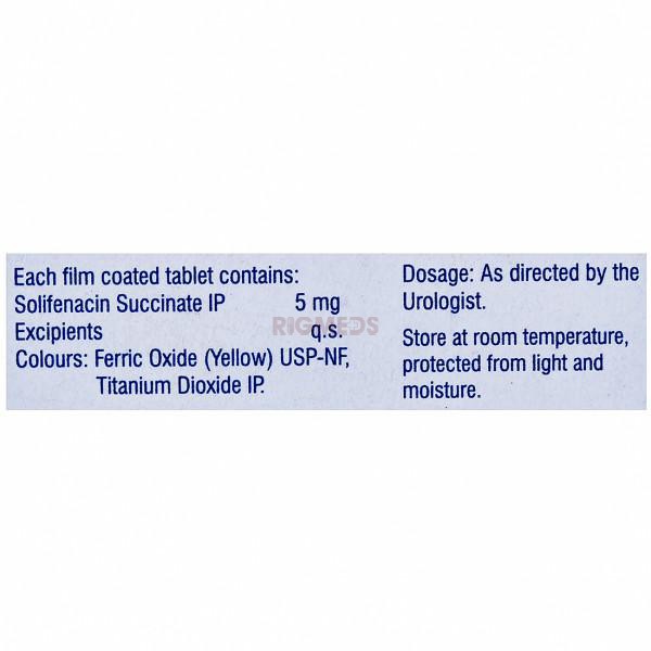 Soliten 5Mg Tablet